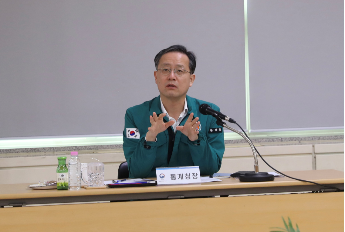 이형일 통계청장님 동북청 방문 "경북지역 산불대응 긴급회의 및 업무보고"